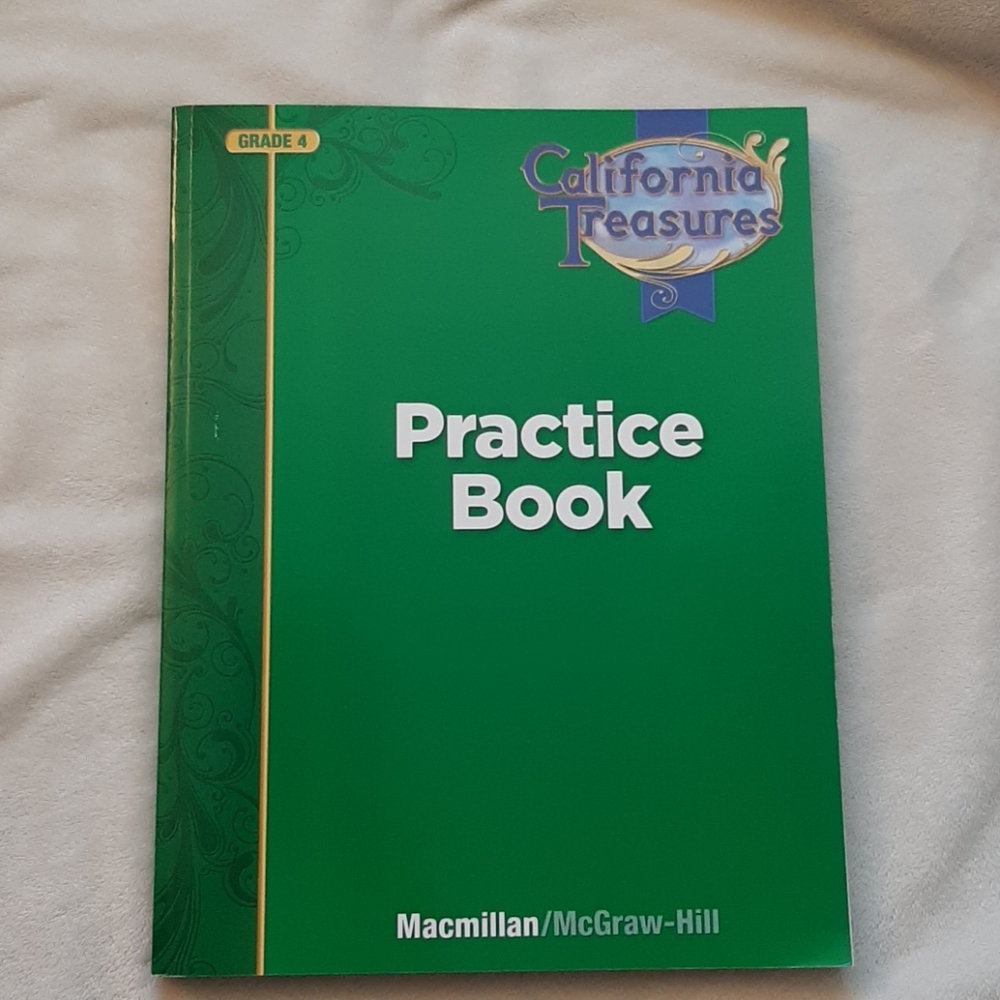 Grade 4, CA treasures practice book